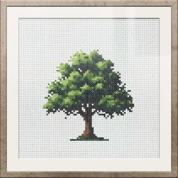 Sample framed pattern 6