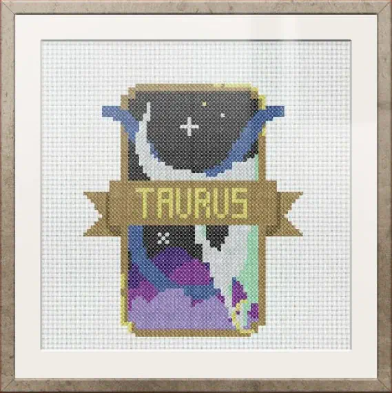Sample framed pattern 8