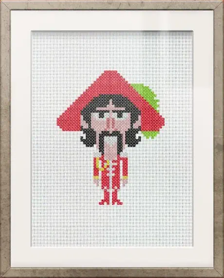 Sample framed pattern 9